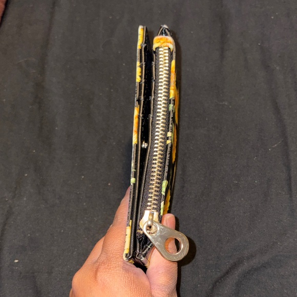 Sunflower and Cartoon Character Wallet Set - Picture 3 of 8